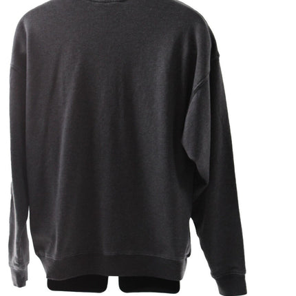Ascot + Hart Women's  Graphic Pullover Gray Sweater Size XS