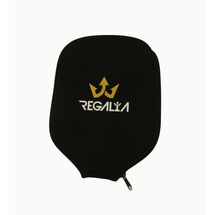 Regalia Pickleball Paddle Cover Black Neoprene Zippered