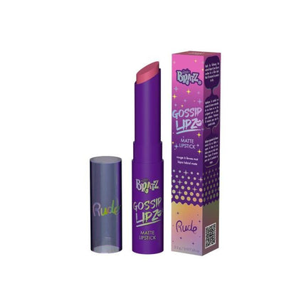 RUDE Bratz Gossip Lipz Matte Lipstick Sassy 0.077 oz