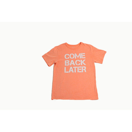 The Childrens Place Big Boys Orange Graphic T-Shirt Short Sleeve Size XL 14