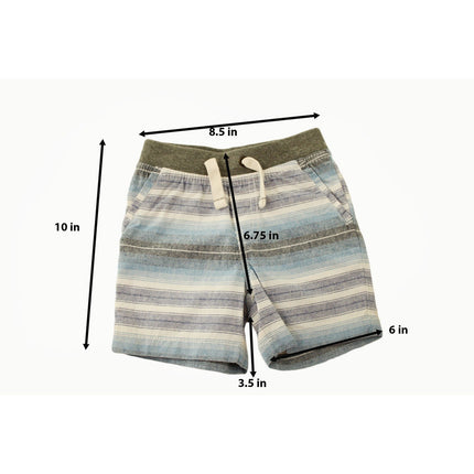 Baby Boys Shorts Cherokee Baby Boys Striped Shorts Elastic Waist Size 12M