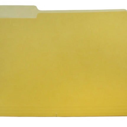 200 Pcs File Folder Standard 1/ 3-Tab Letter Size Yellow