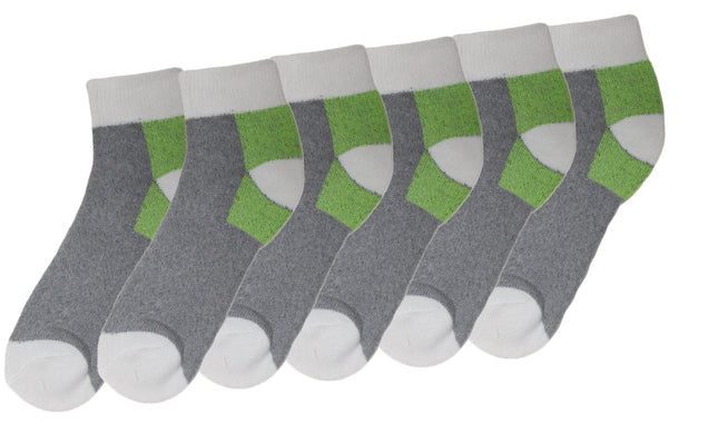 3 Pairs Ankle Socks, Ergonomic, for Men, Shoe Size 9-11