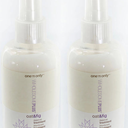 Hair Treatment One n Only Wholesome Plus Oat & Fig Balance Treatment 6 oz 2pk