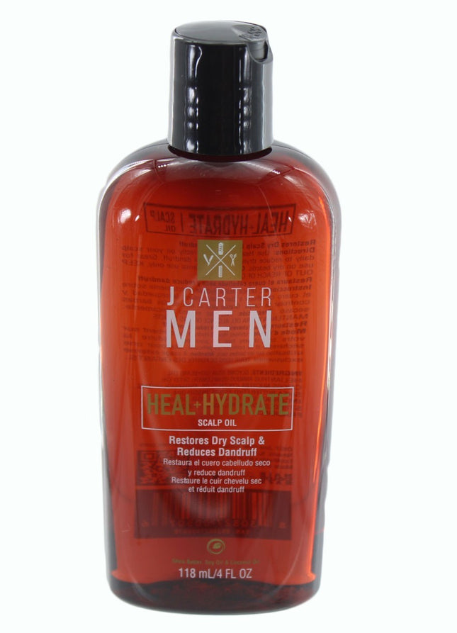J Carter Men Heal and Hydate Scalp Oil Restores Dry Scalp Reduce Dandruff 4 fl o