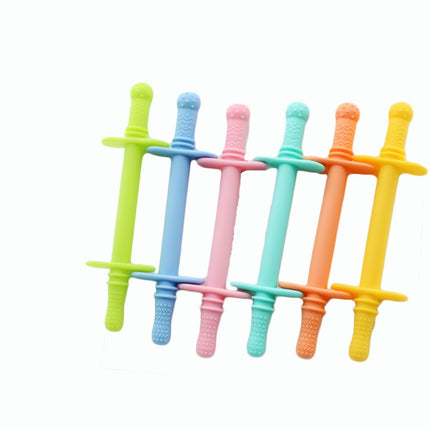 Fu Store Hollow Teether Tube MultiColor 6 Pieces Distressed Package