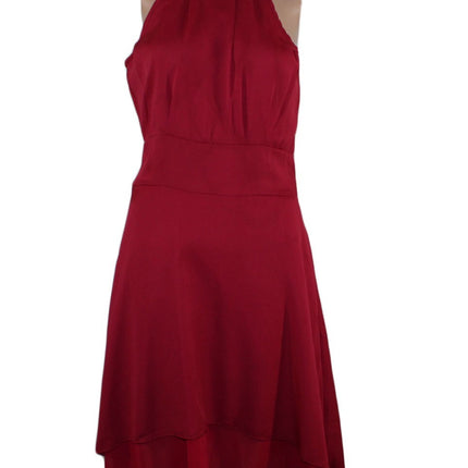 Women Dress Unbranded Women Sleeveless Hi-Low Red Dress Size M