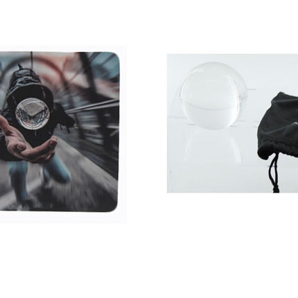 K9 Clear Crystal Lensball with Storage Bag