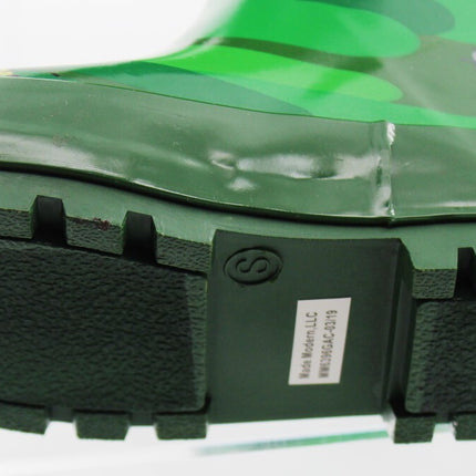 Little Kids Boots  Bug Camo Garden Rain Boots Green Size 5/6