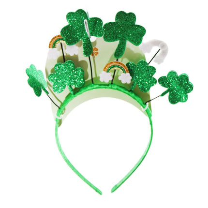 Shamrock Crown Rainbow Headband