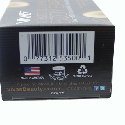 Bar Soap Vivas by Ampro Toasted Coconut Body Bar 4.25 oz 4 Pack