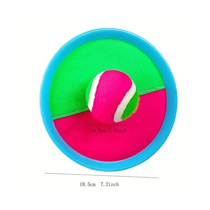 Toss and Stick Paddle and Ball Game 2 pcs