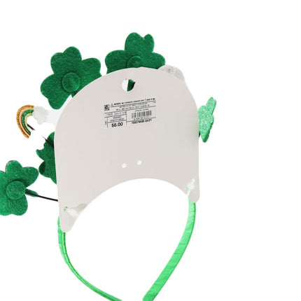 Shamrock Crown Rainbow Headband