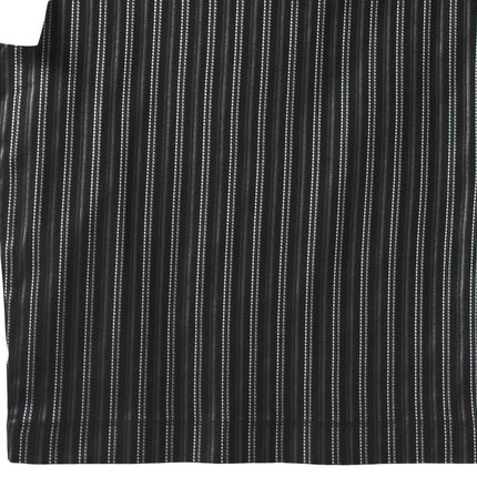 Mixxed 26 Missy Black Striped Straight Pencil Fitted Skirt Knee Length Sz L
