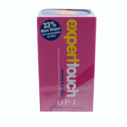 Nail Wipes Opi Expert Touch Lint Free Nail Wipes 200 Each