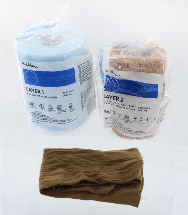 MILLIKEN COFLEX TLC Two-Layer Compression Kit Standard 4"  30-40mmHg