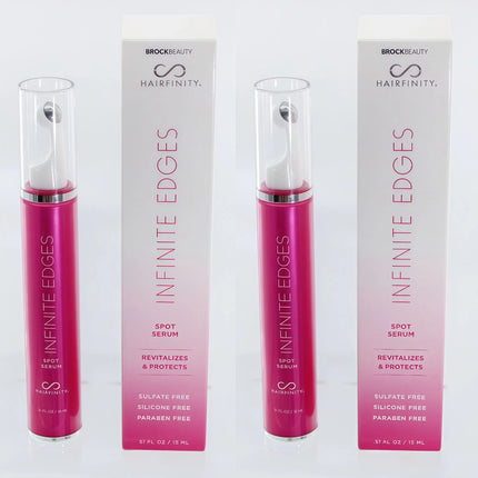 Edges Serum Brock Beauty Hairinfinity Infinite Edges Spot Serum 0.51 fl oz 2 PK