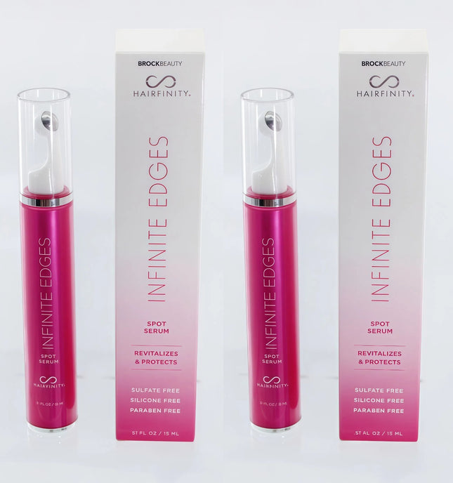 Edges Serum Brock Beauty Hairinfinity Infinite Edges Spot Serum 0.51 fl oz 2 PK