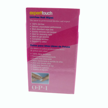 Nail Wipes Opi Expert Touch Lint Free Nail Wipes 200 Each