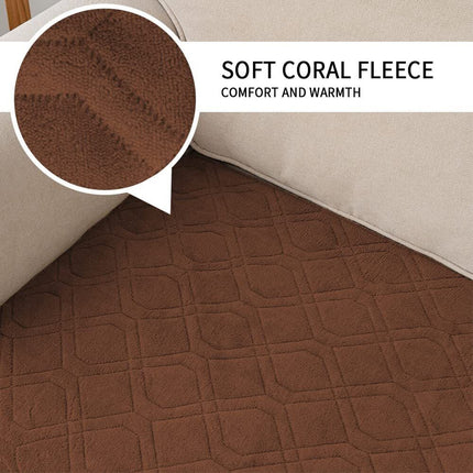 Ameritex Pet Cover for Bed Sofa Couch 50 x 80 Inches Chocolate