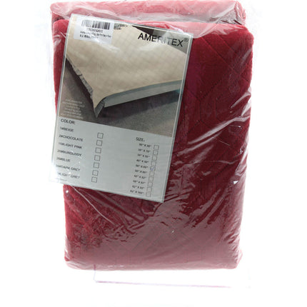 Ameritex Pet Cover for Bed Sofa Couch 50 x 65 Inches Burgundy