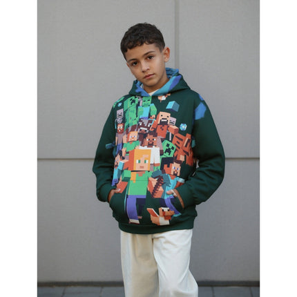 Pre-Owned Big Boys Green Hoodie Size XL