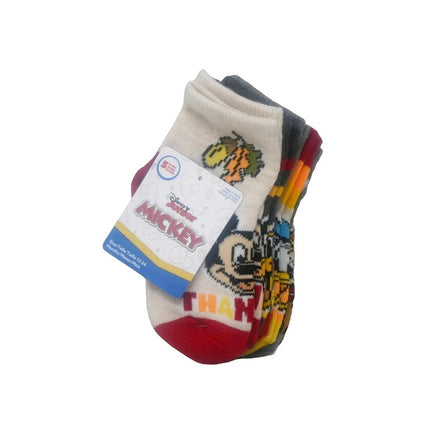 Baby Boys Socks Thankful 6 Pairs Baby Quarter Socks in Sizes 12-24 Months