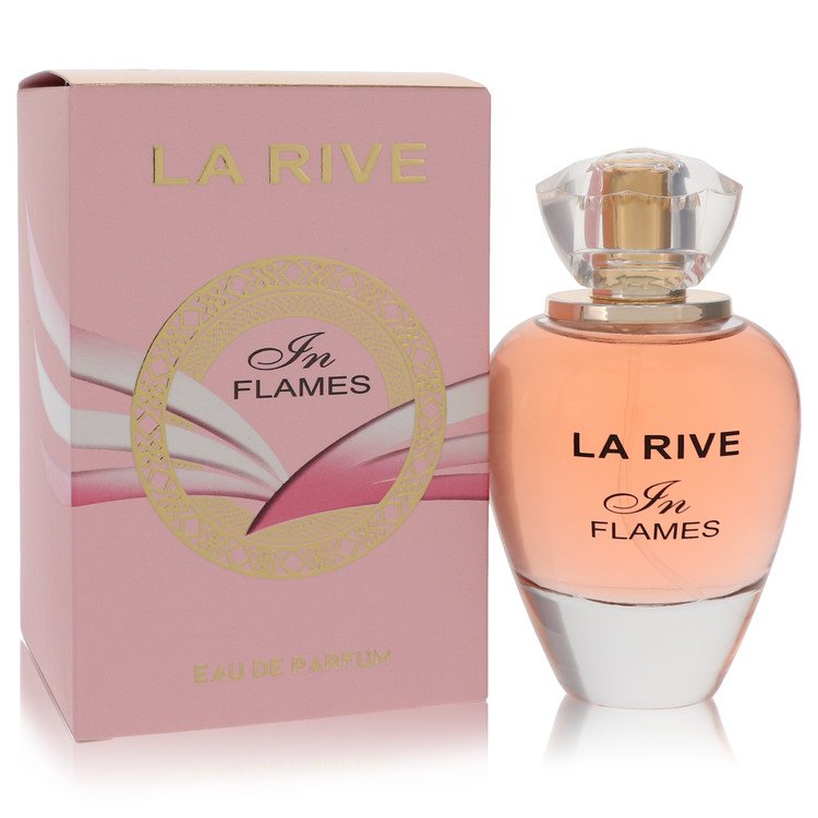 La Rive In Flames by La Rive Eau De Parfum Spray 3 oz for Women