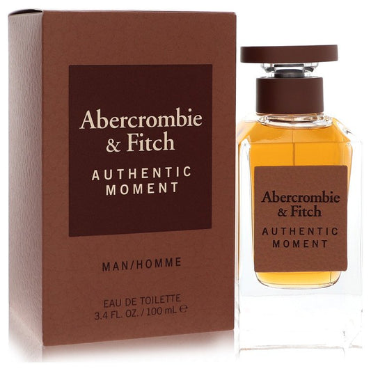 Abercrombie & Fitch Authentic Moment by Abercrombie & Fitch Eau De Toilette Spray 3.4 oz for Men