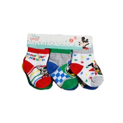 Baby Boys Socks  Hangin Around 6 Pairs Baby Quarter Socks in Sizes 12-18 Month