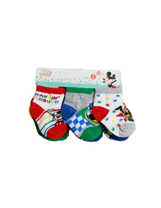 Baby Boys Socks  Hangin Around 6 Pairs Baby Quarter Socks in Sizes 12-18 Month