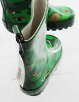 Kid Made Modern Little Kids' Bug Camo Garden Rain Boots Green S 5/6