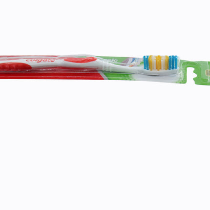 Colgate Classic Full Head Toothbrush Medium Bristles Red 2 PK