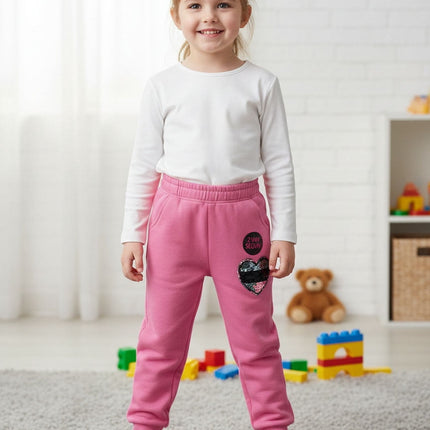 Jogger Pink Sweatpants Girls' Size 4