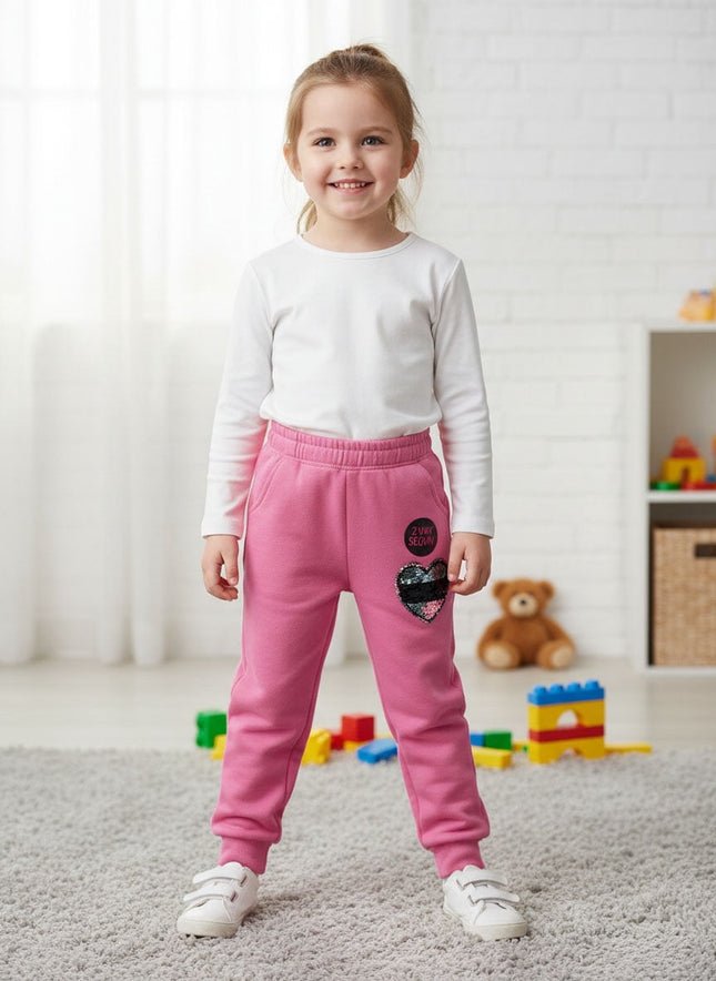 Jogger Pink Sweatpants Girls' Size 4