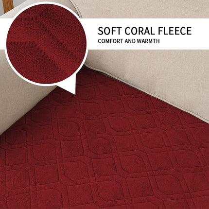 Ameritex Pet Cover for Bed Sofa Couch 50 x 65 Inches Burgundy