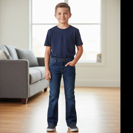Pre-Owned Bootcut Husky Jeans Boy's Size 14
