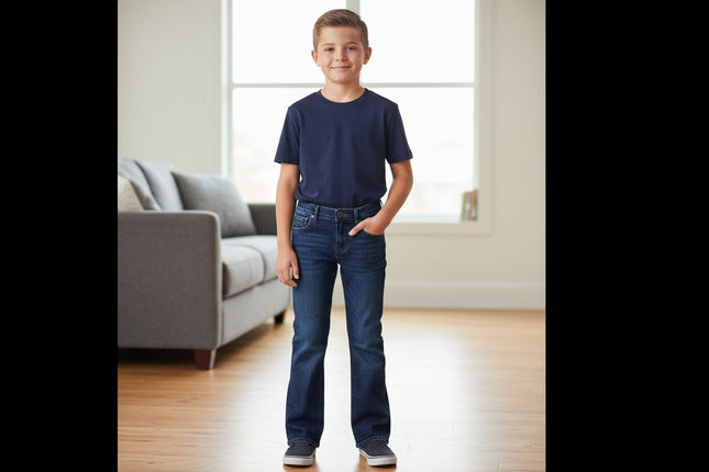 Pre-Owned Bootcut Husky Jeans Boy's Size 14