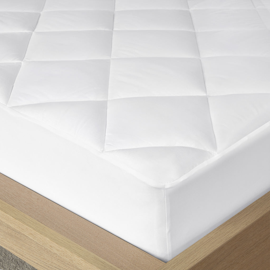 Mattress Pad 300 Thread Count Cotton Sateen Waterproof Mattress Pad