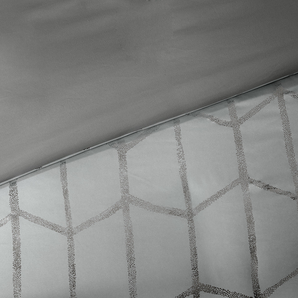 Duvet Cover Metallic Printed Duvet Cover Set