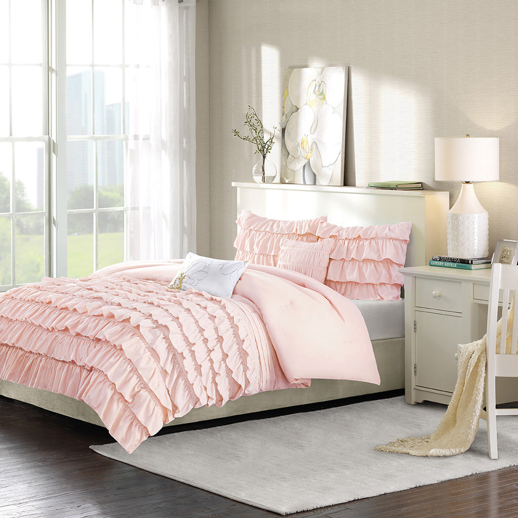 Comforter Set  Ruffle Comforter Set