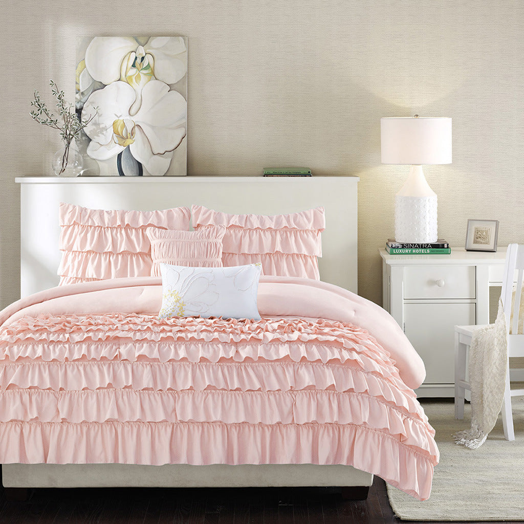 Comforter Set  Ruffle Comforter Set