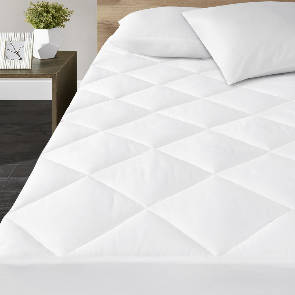 Mattress Pad 300 Thread Count Cotton Sateen Waterproof Mattress Pad