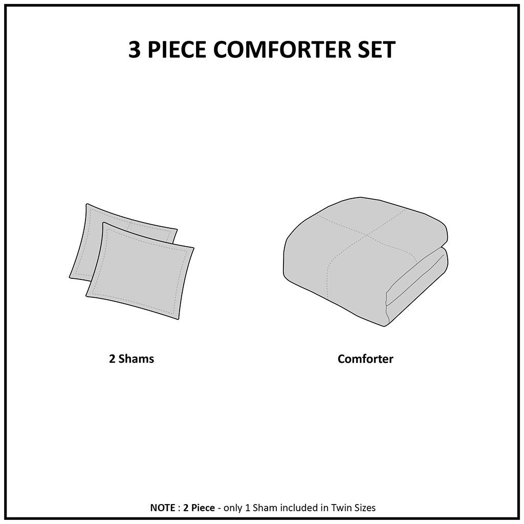 Comforter Set Ultra Plush Down Alternative Comforter Set