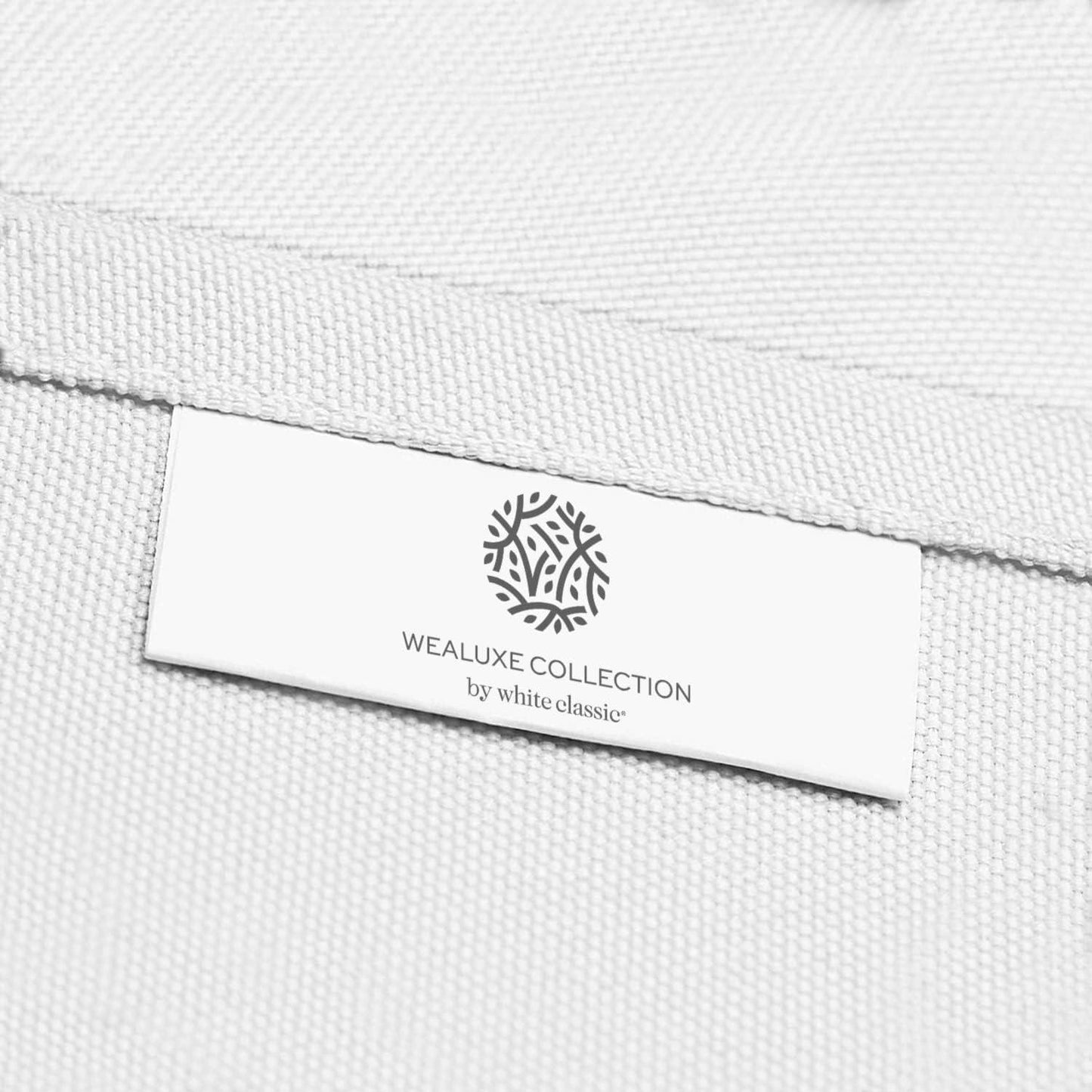 2 Pack White Round Tablecloths 60 Inch for 20-48 in Tables 200 GSM Premium Quality Textured Washable Polyester Fabric Table Cloth [60'' is Not Table Size]