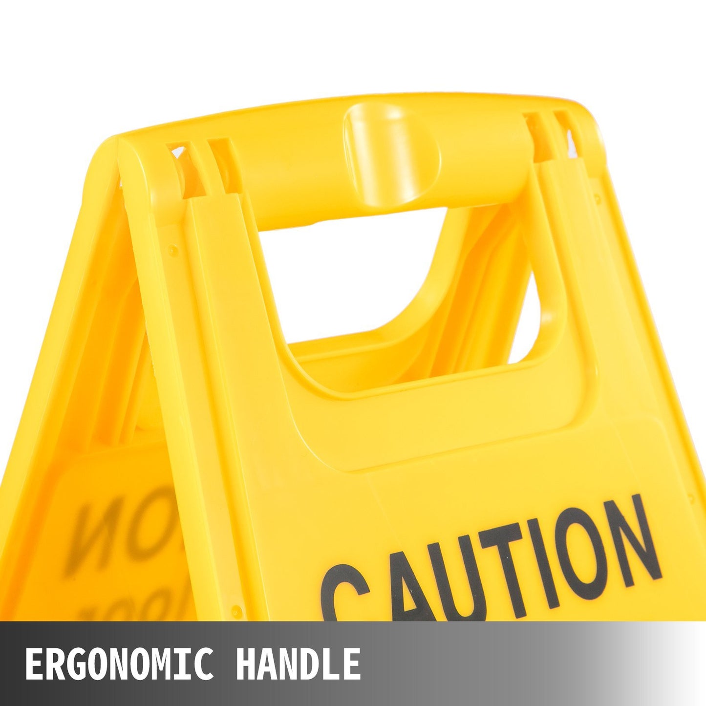 16 Pack Wet Floor Sign, 25" Caution Signs Wet Floor, Fold-Out Wet Floor Sign Bilingual, Double Sided Wet Floor Cones, Wet Sign Floor Sign for Restaurant Restroom Office