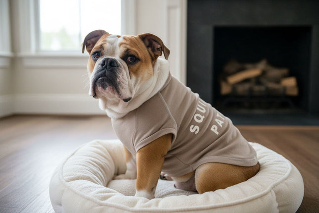 Lightweight Dog Sweater, Brown, M
