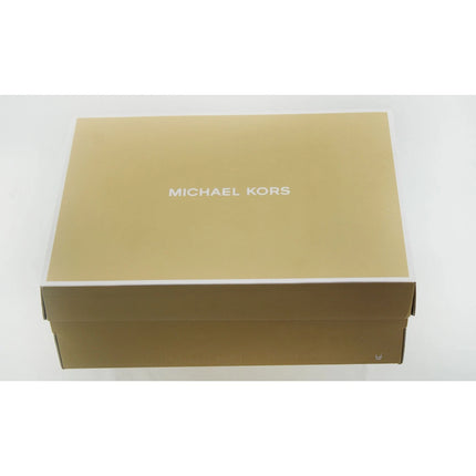 Michael Kors Womens Ava Patent Leather Ankle Strap Stiletto Heels 8M Light Blus