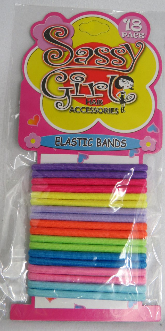 Colored Elastic Hair Bands - Banachief Outlet