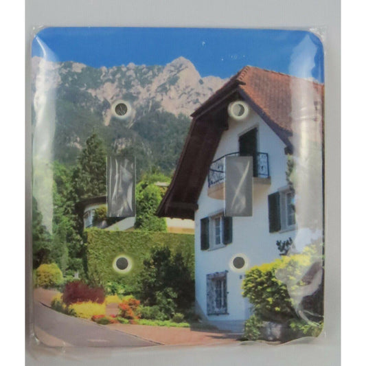 3d Rose House Lichtenstein Swiss Alps Switzerland